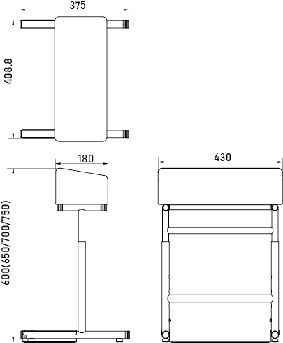 yb1207ページ 山崎産業株式会社｜ワークチェアVNスタンドサポート001