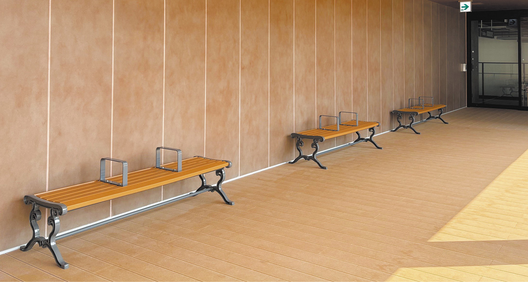 ＊のぞむんむんページ＊ 山崎産業株式会社｜ベンチYB-79L-WN（背なし）